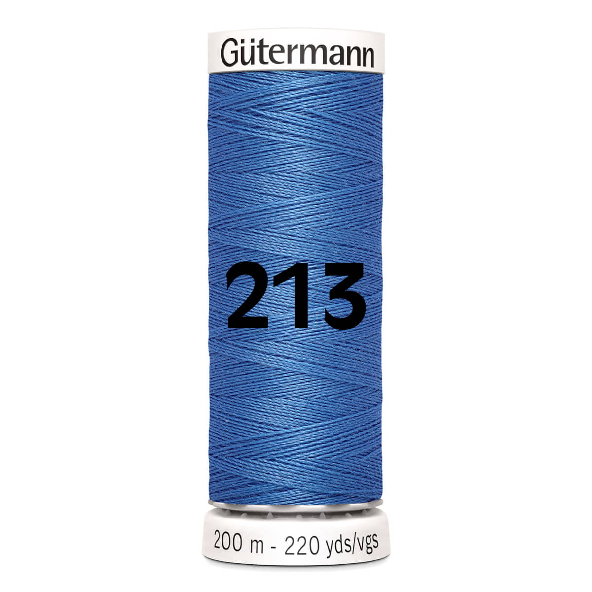 Gutermann garen | 200m | 213 licht kobalt naaigaren GM - 200 - 213 - LICHT - KOBALT 4008015028428