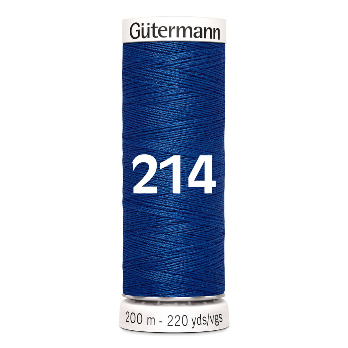 Gutermann garen | 200m | 214 blauw naaigaren GM - 200 - 214 - BLAUW 4008015028442