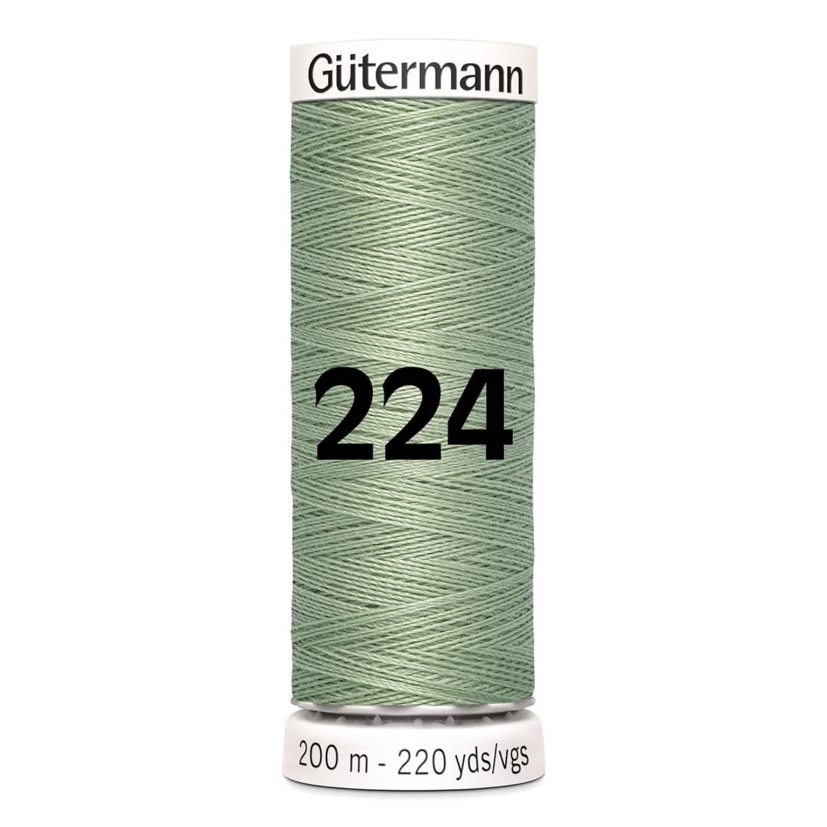 Gutermann garen | 200m | 224 licht groen grijs naaigaren GM - 200 - 224 - LICHT - GROEN - GRIJS 4008015028589