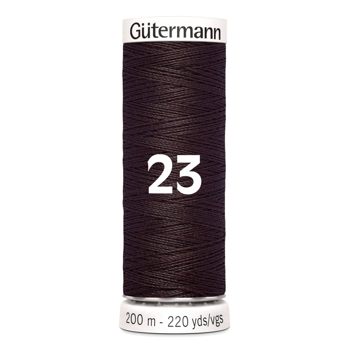 Gutermann garen | 200m | 23 donkerbruin naaigaren GM - 200 - 23 - DONKERBRUIN 4008015026509