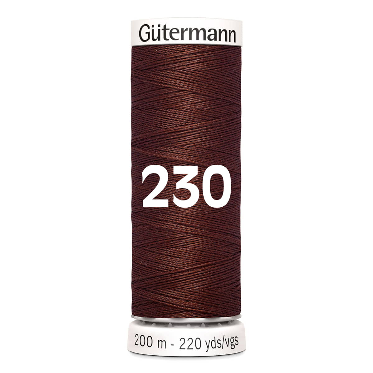 Gütermann garen | 200m | 230 roestbruin naaigaren GM - 200 - 230 - ROESTBRUIN 4008015028640