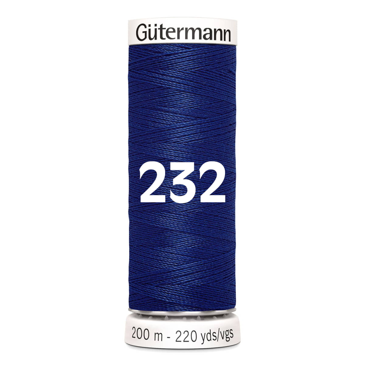 Gutermann garen | 200m | 232 midden blauw naaigaren GM - 200 - 232 - MIDDEN - BLAUW 4008015028688