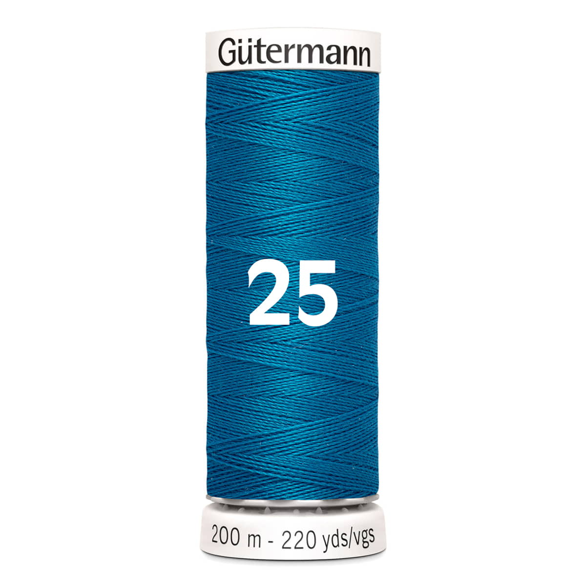 Gutermann garen | 200m | 25 licht petrol naaigaren GM - 200 - 25 - LICHT - PETROL 4008015026523