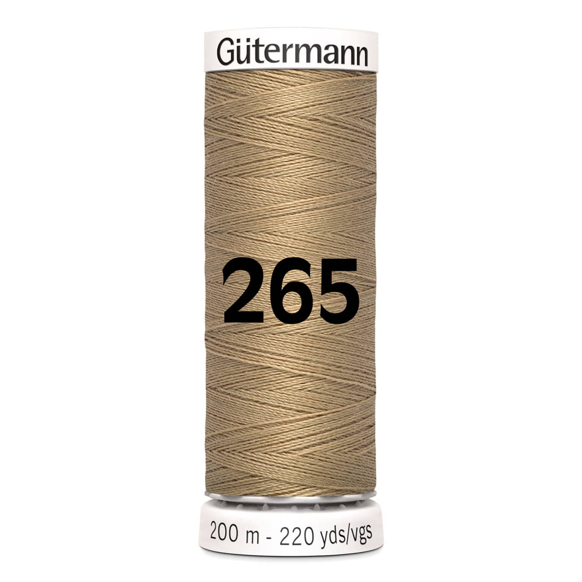 Gutermann garen | 200m | 265 beige naaigaren GM - 200 - 265 - BEIGE 4008015029128