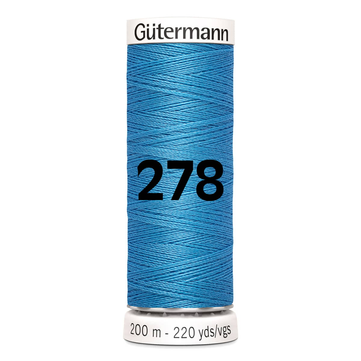 Gutermann garen | 200m | 278 midden blauw naaigaren GM - 200 - 278 - MIDDEN - BLAUW 4008015029265