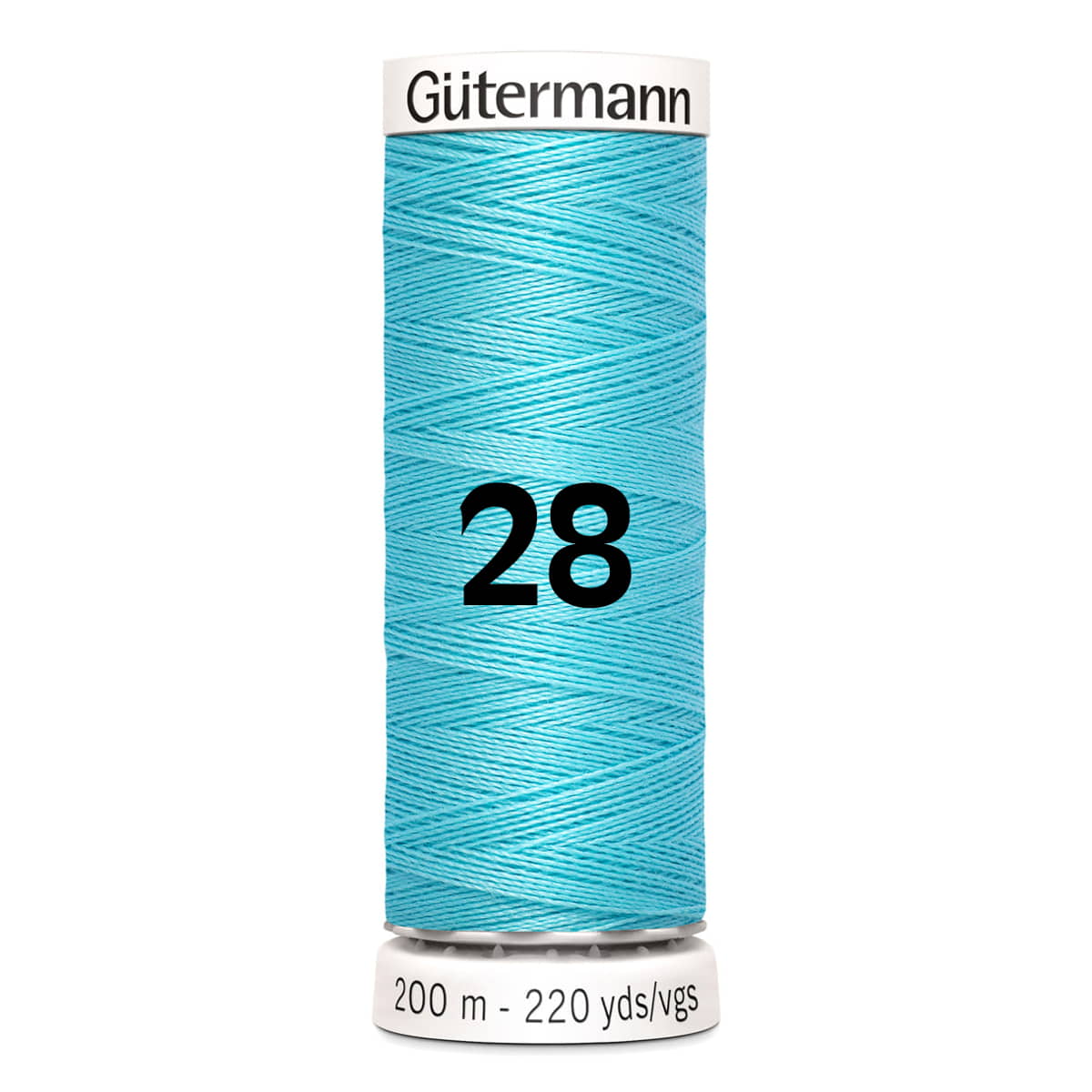 Gutermann garen | 200m | 28 turquoise naaigaren GM - 200 - 28 - TURQUOISE 4008015045449