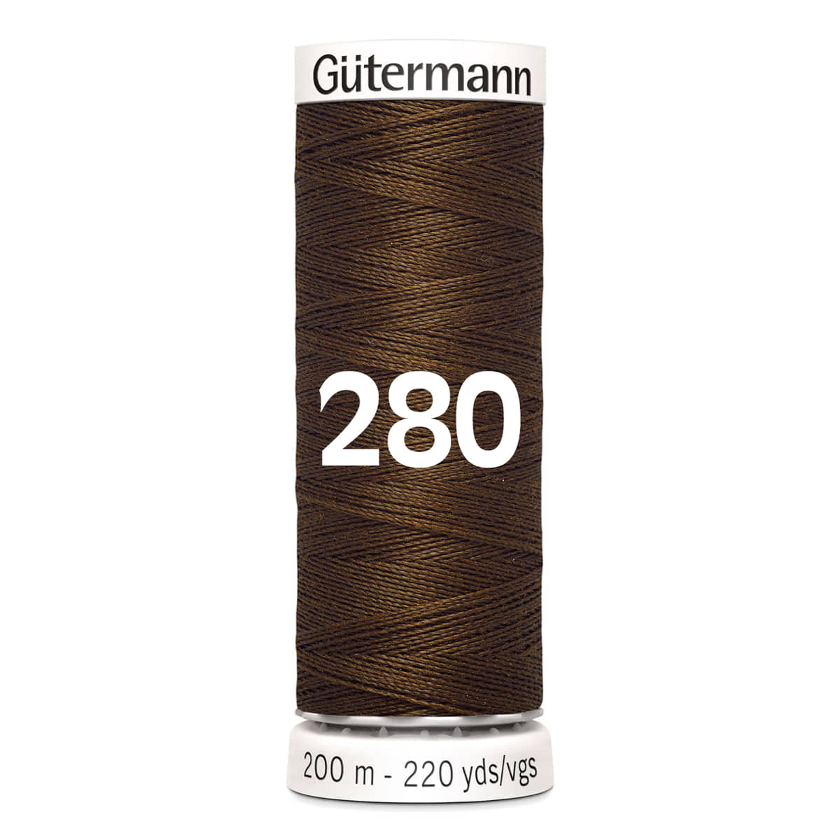 Gütermann garen | 200m | 280 bruin naaigaren GM - 200 - 280 - BRUIN 4008015029289