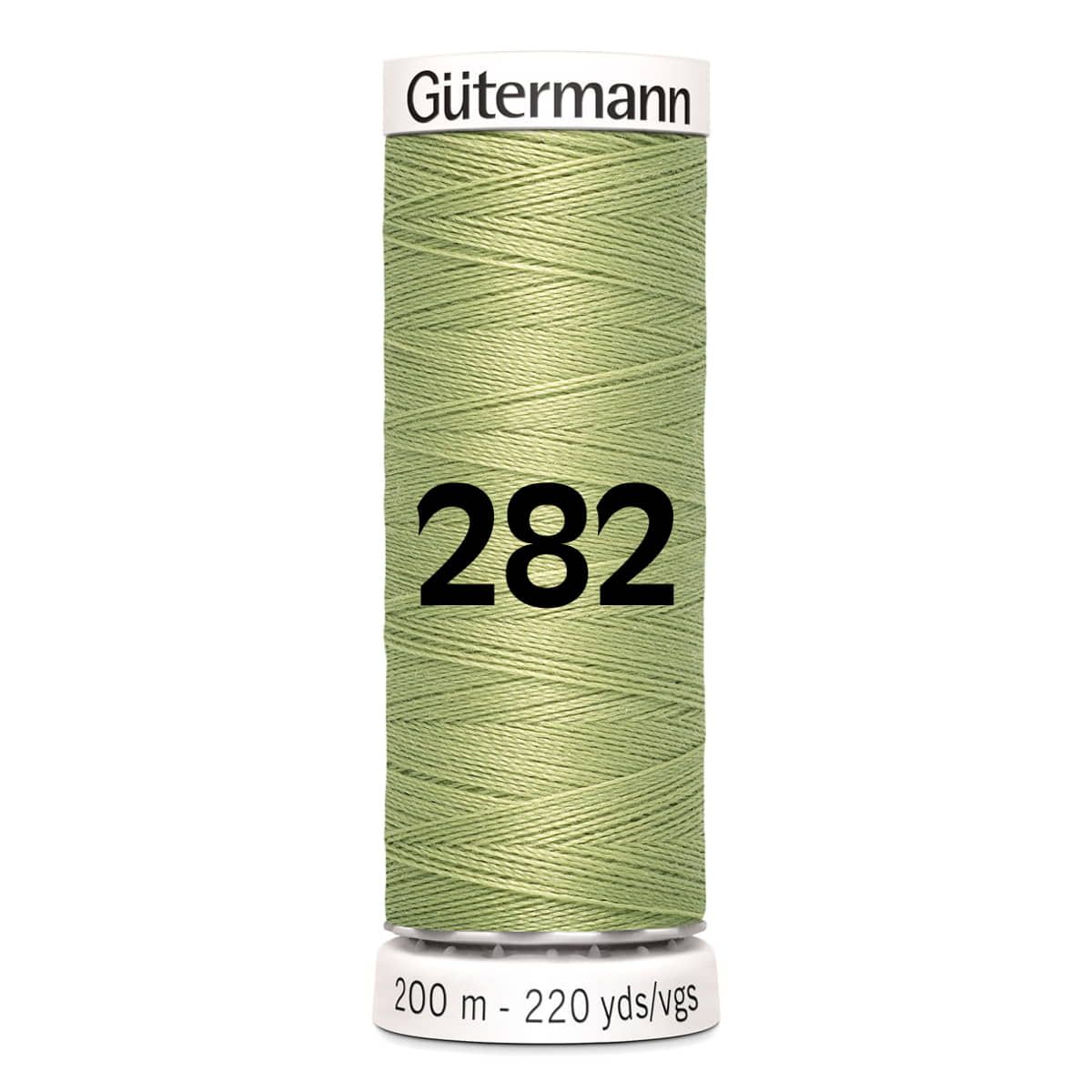 Gutermann garen | 200m | 282 licht legergroen naaigaren GM - 200 - 282 - LICHT - LEGERGROEN 4008015029326