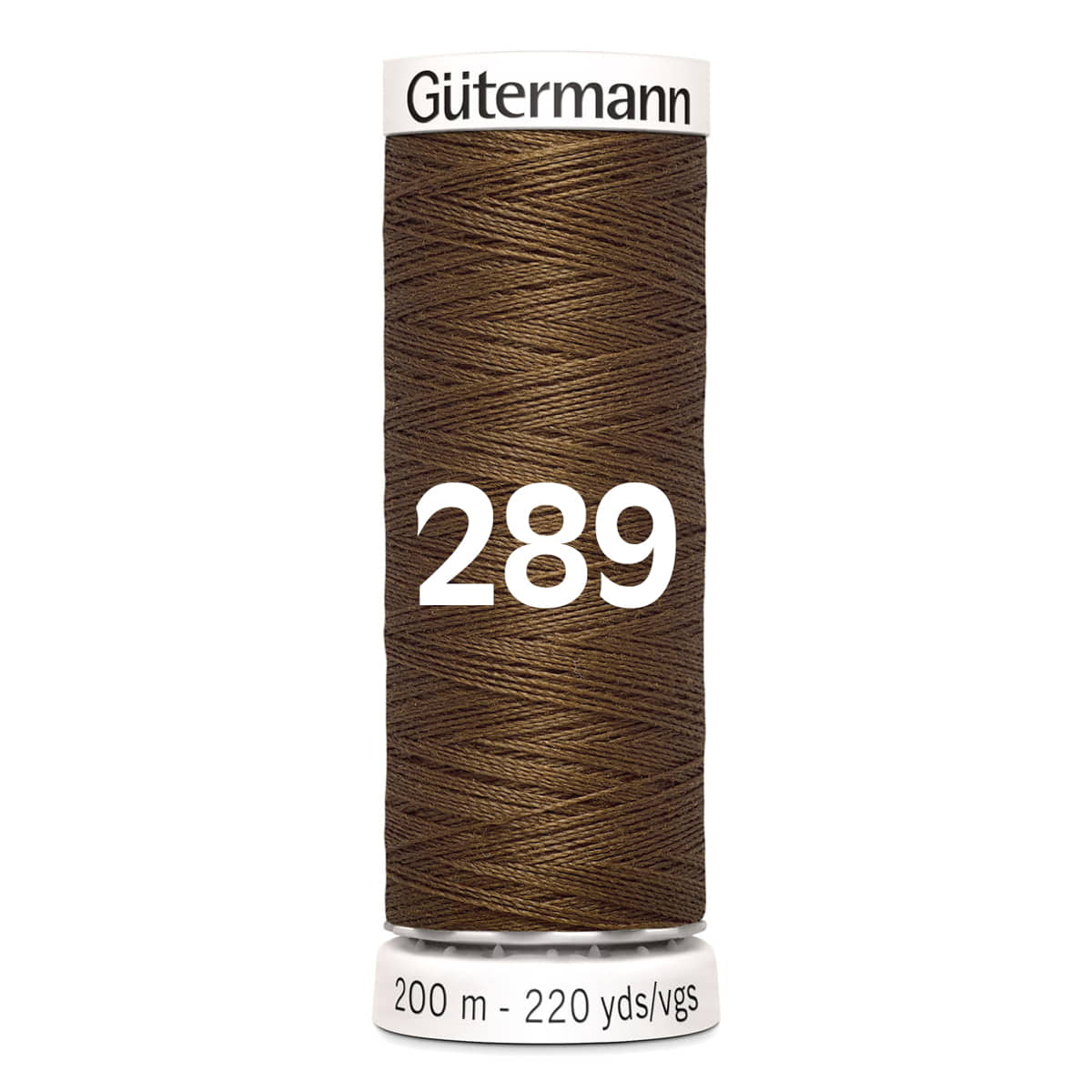 Gütermann garen | 200m | 289 midden bruin naaigaren GM - 200 - 289 - MIDDEN - BRUIN 4008015029449