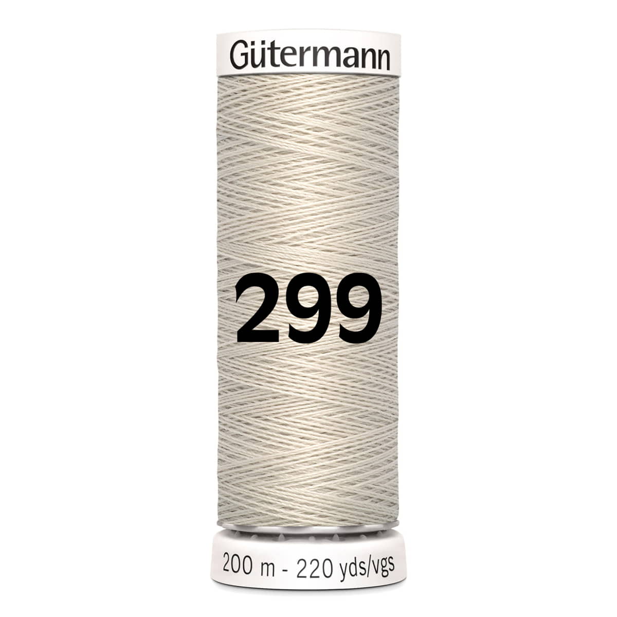 Gutermann garen | 200m | 299 lichtbeige naaigaren GM - 200 - 299 - LICHTBEIGE 4008015029548