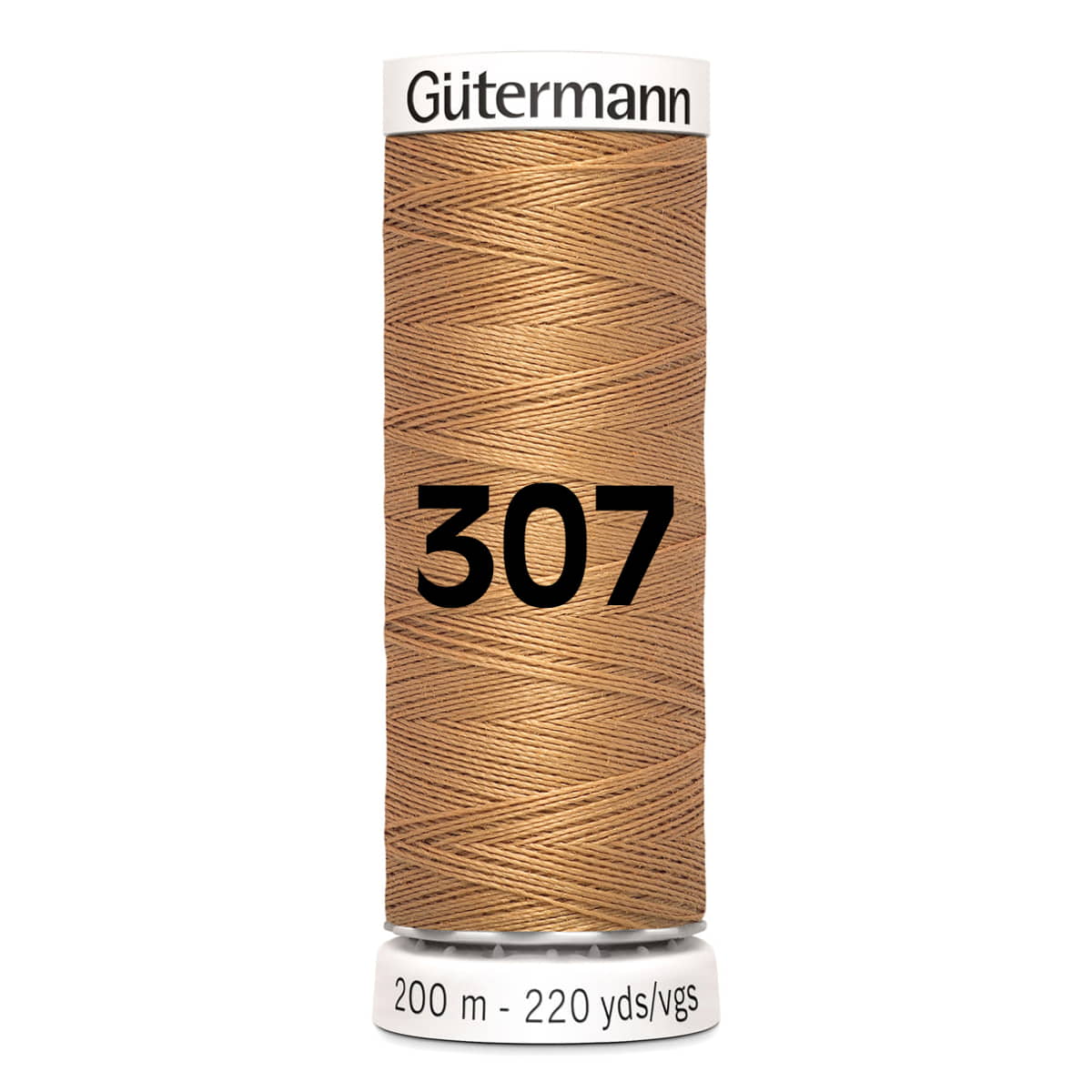 Gutermann garen | 200m | 307 licht terra naaigaren GM - 200 - 307 - LICHT - TERRA 4008015030322