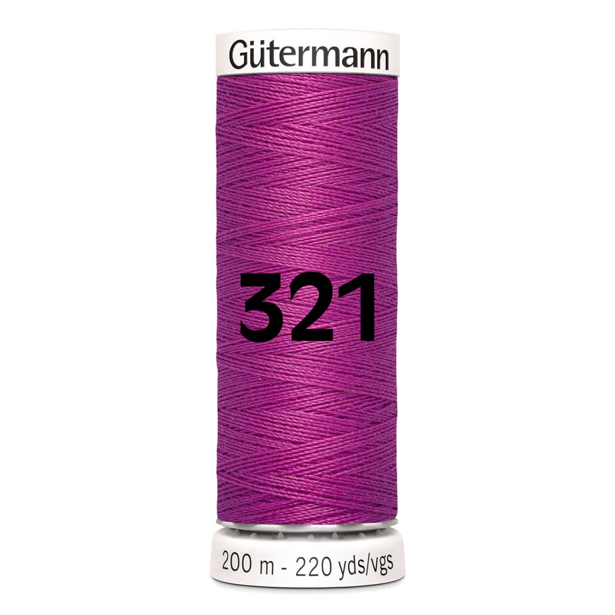 Gutermann garen | 200m | 321 fuchsia naaigaren GM - 200 - 321 - FUCHSIA 4008015029807