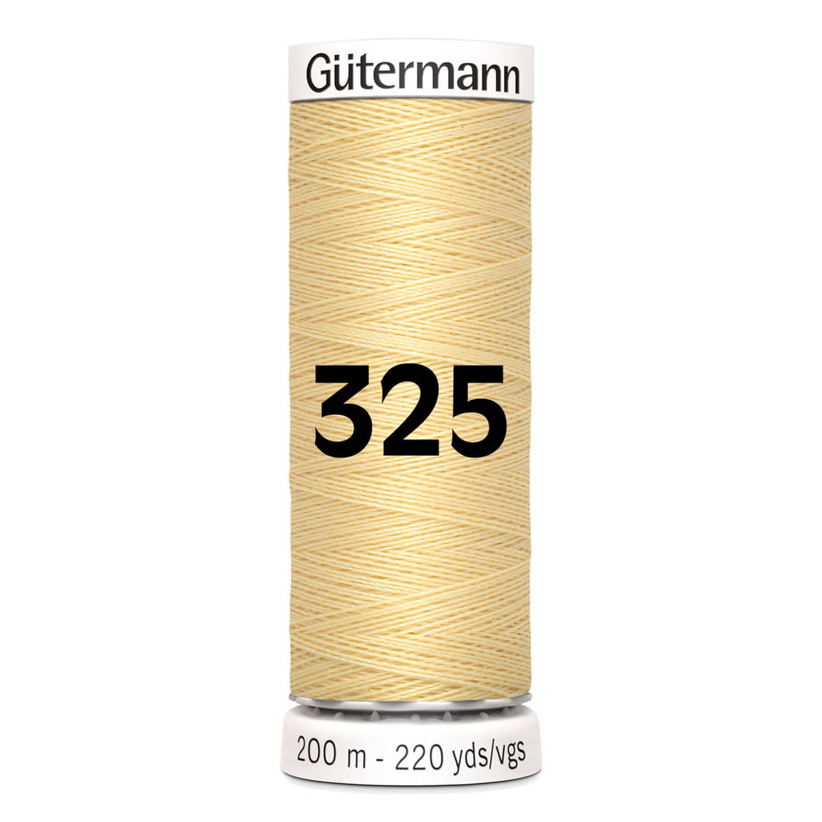 Gutermann garen | 200m | 325 lichtgeel naaigaren GM - 200 - 325 - LICHTGEEL 4008015029869