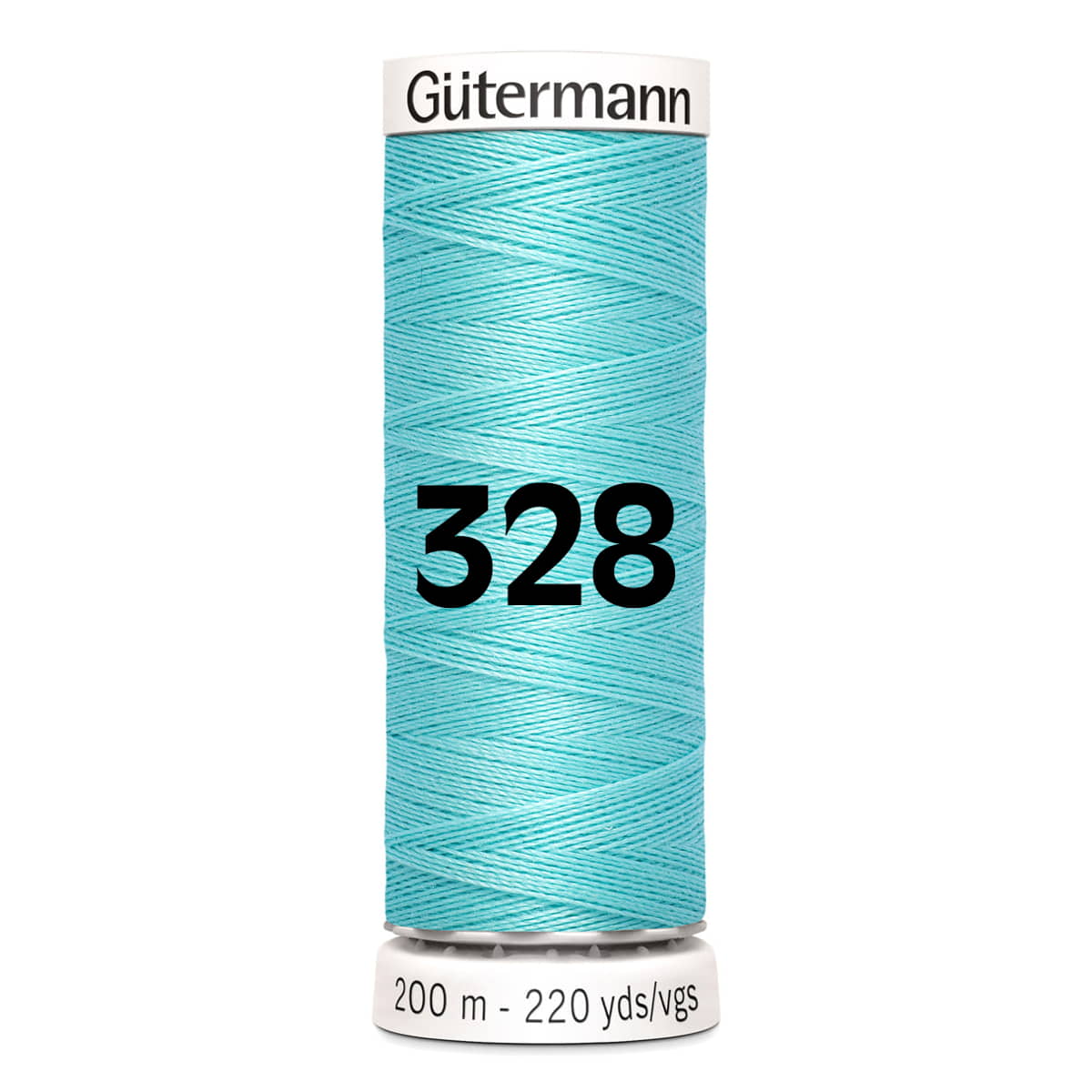 Gutermann garen | 200m | 328 licht turquoise naaigaren GM - 200 - 328 - LICHT - TURQUOISE 4008015091033