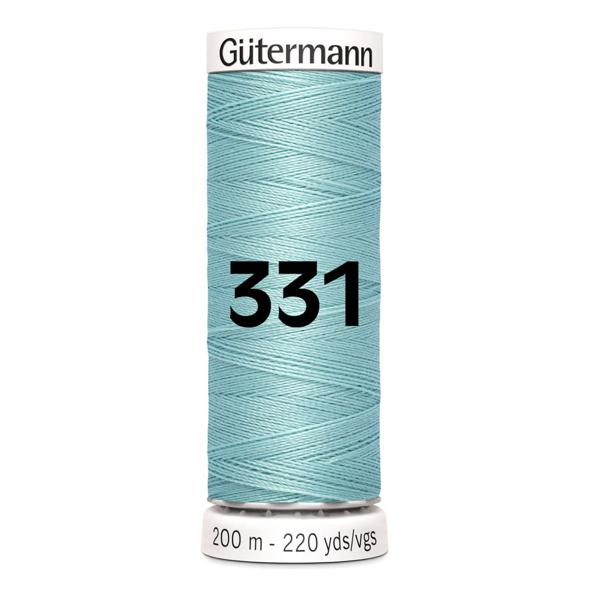 Gutermann garen | 200m | 331 licht turquoise naaigaren GM - 200 - 331 - LICHT - TURQUOISE 4008015029920