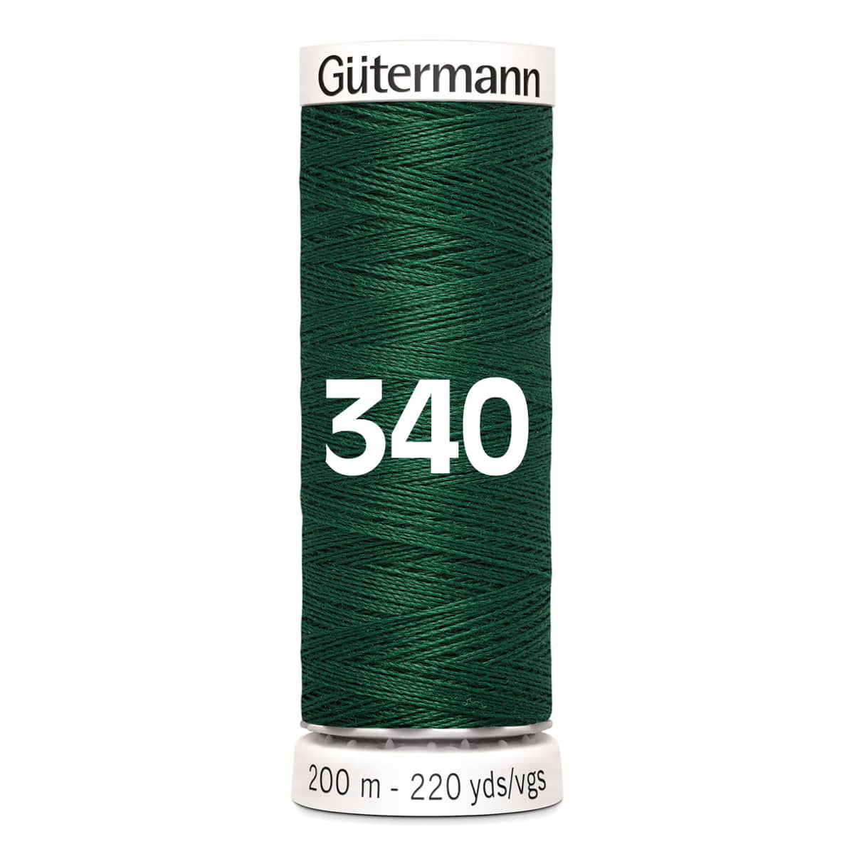 Gutermann garen | 200m | 340 donkergroen naaigaren GM - 200 - 340 - DONKERGROEN 4008015030049