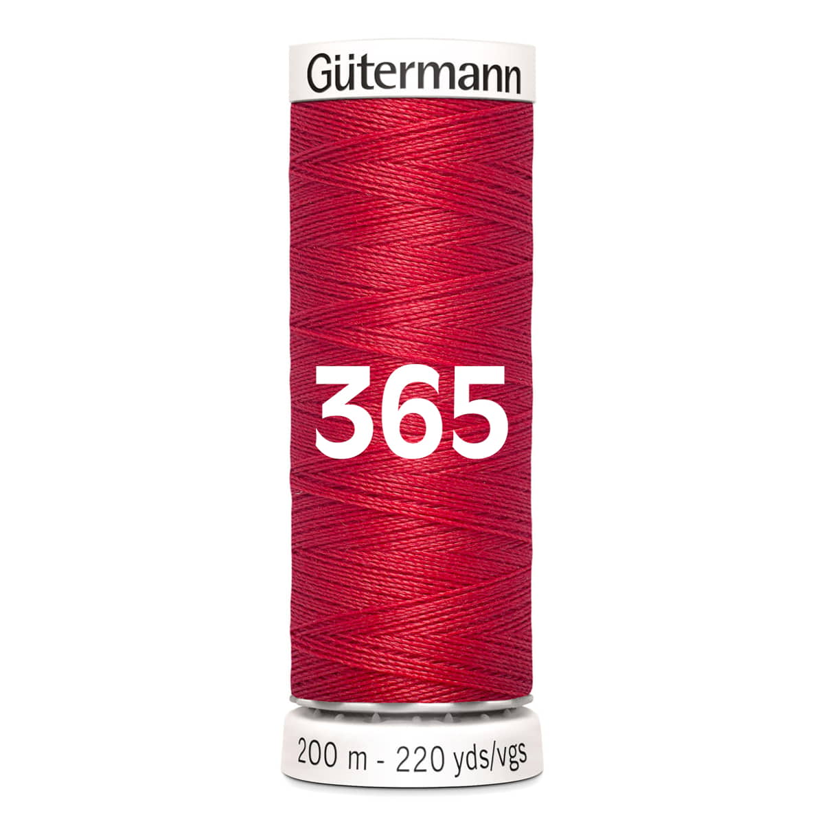 Gutermann garen | 200m | 365 rood naaigaren GM - 200 - 365 - ROOD 4008015030186