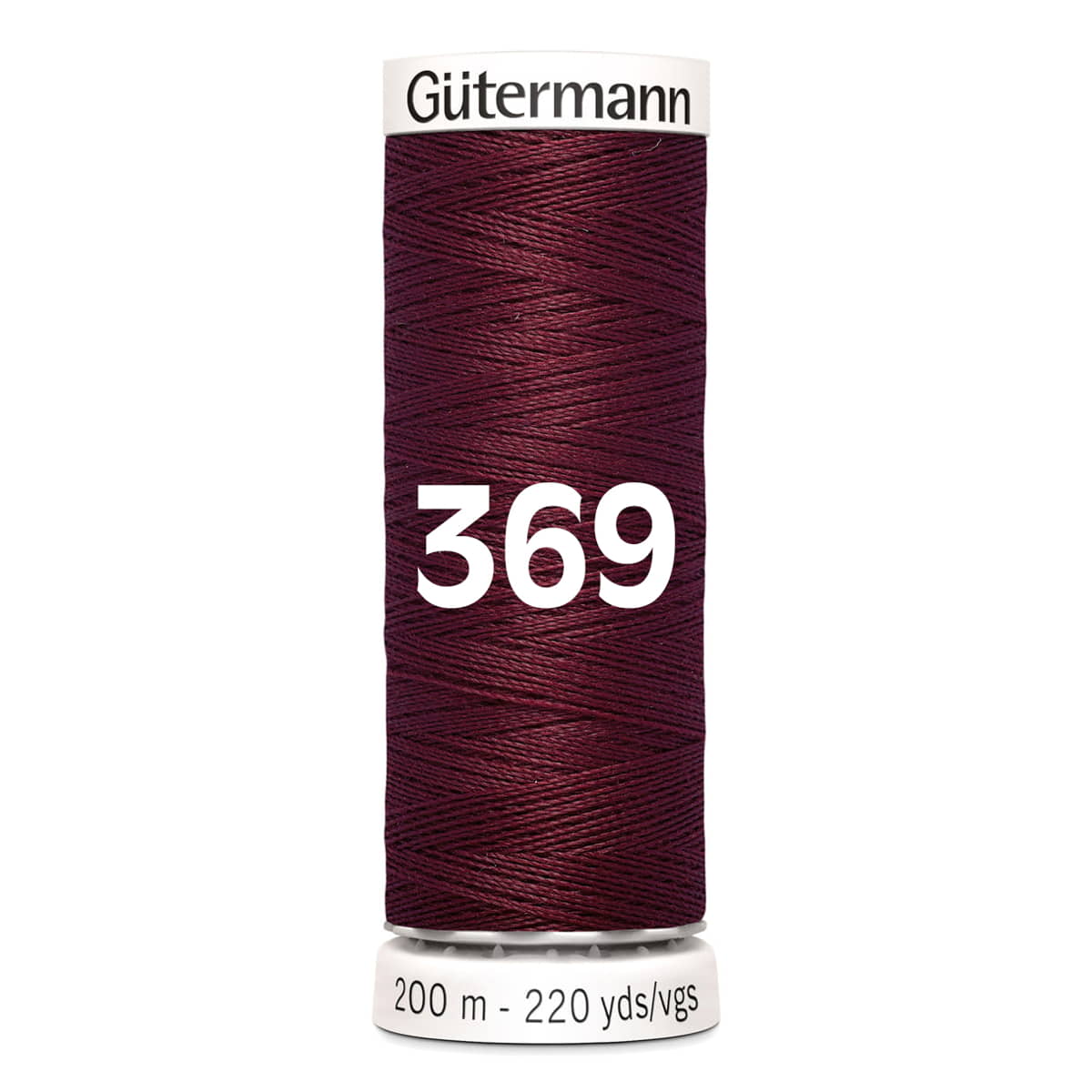 Gutermann garen | 200m | 369 bordeaux naaigaren GM - 200 - 369 - BORDEAUX 4008015030247