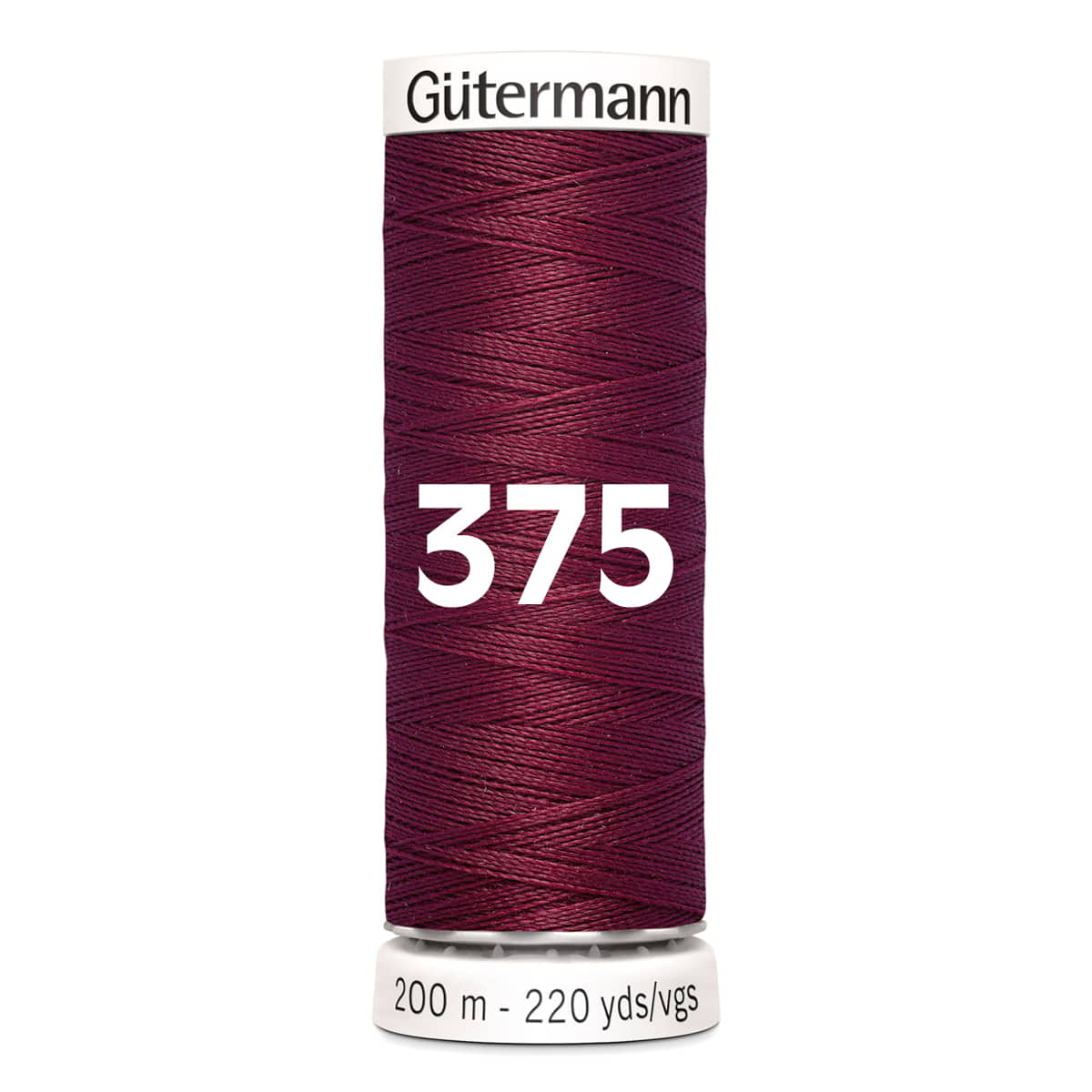 Gutermann garen | 200m | 375 licht bordeaux naaigaren GM - 200 - 375 - LICHT - BORDEAUX 4008015030308