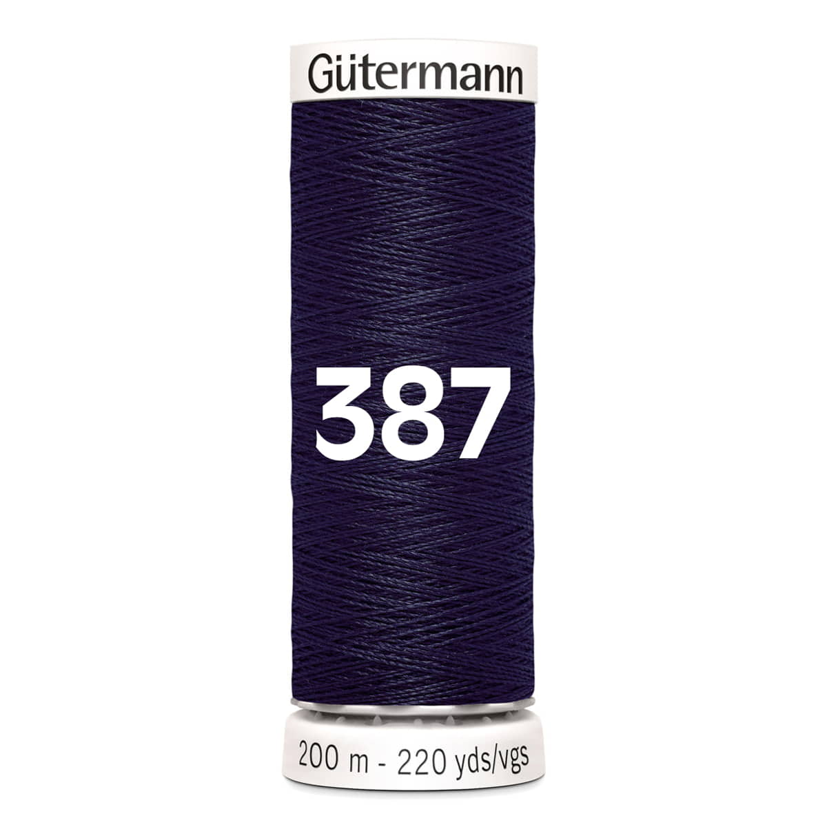 Gutermann garen | 200m | 387 donkerblauw naaigaren GM - 200 - 387 - DONKERBLAUW 4008015030445