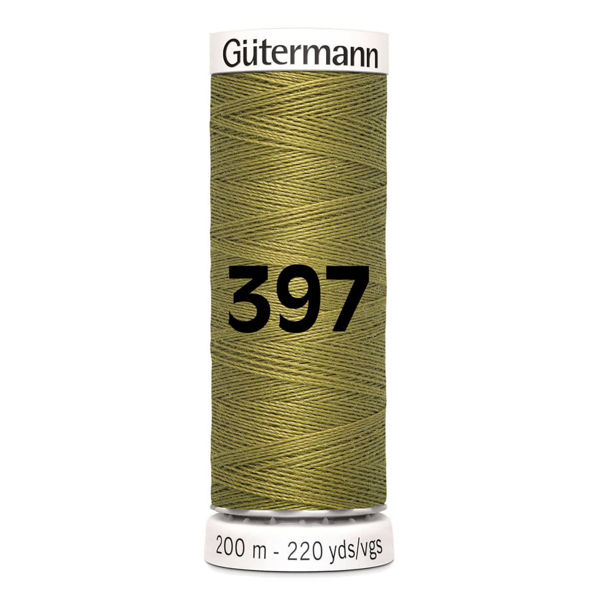 Gutermann garen | 200m | 397 olijfgroen naaigaren GM - 200 - 397 - OLIJFGROEN 4008015030544