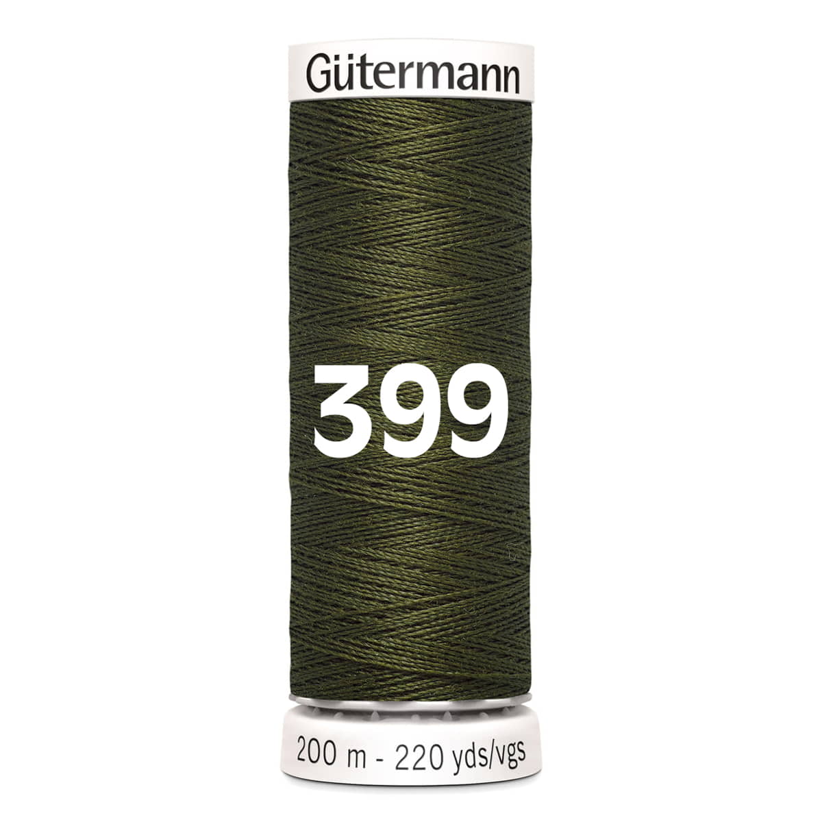 Gutermann garen | 200m | 399 donker legergroen naaigaren GM - 200 - 399 - DONKER - LEGERGROEN 4008015030568