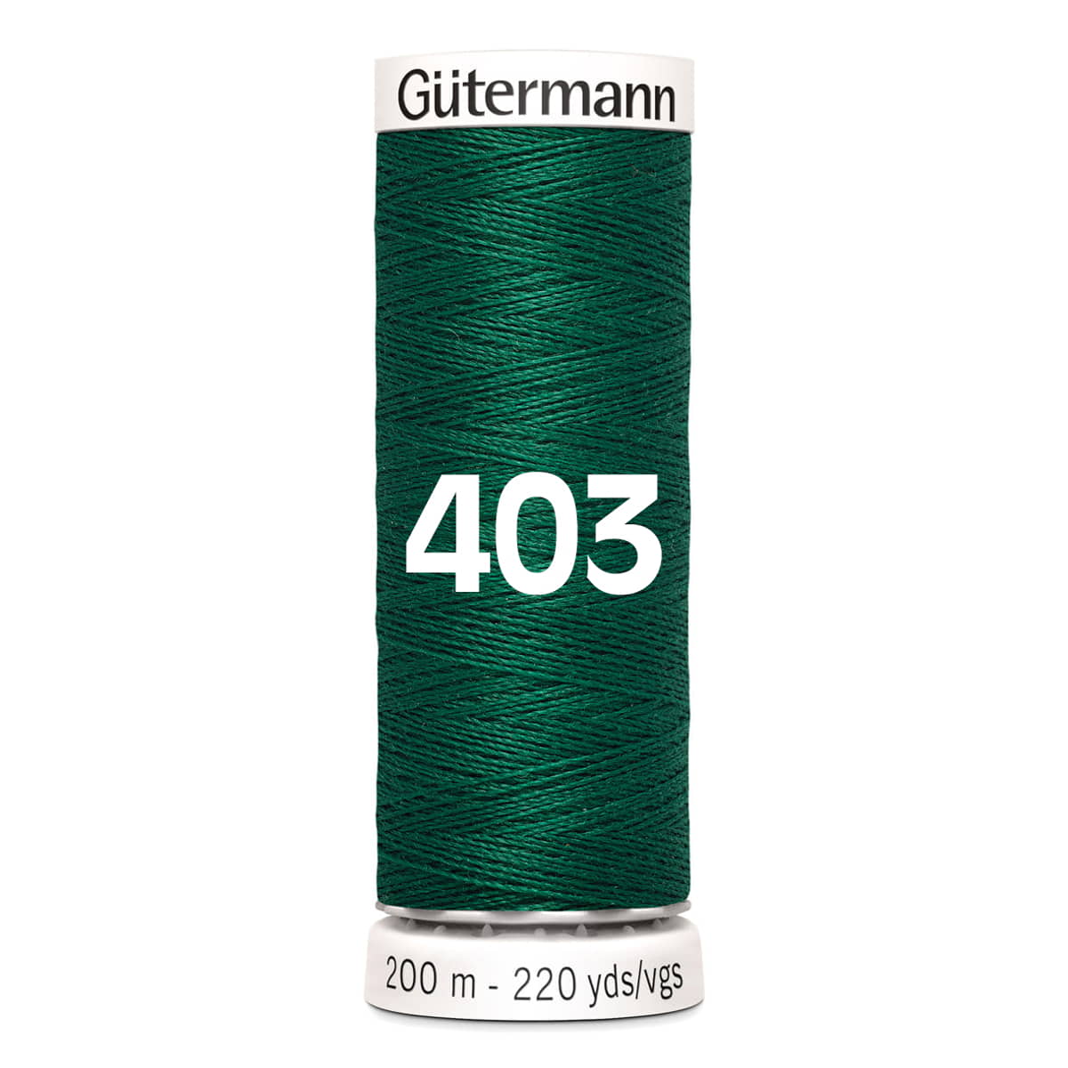 Gutermann garen | 200m | 403 donker appel groen naaigaren GM - 200 - 403 - DONKER - APPEL - GROEN 4008015030643