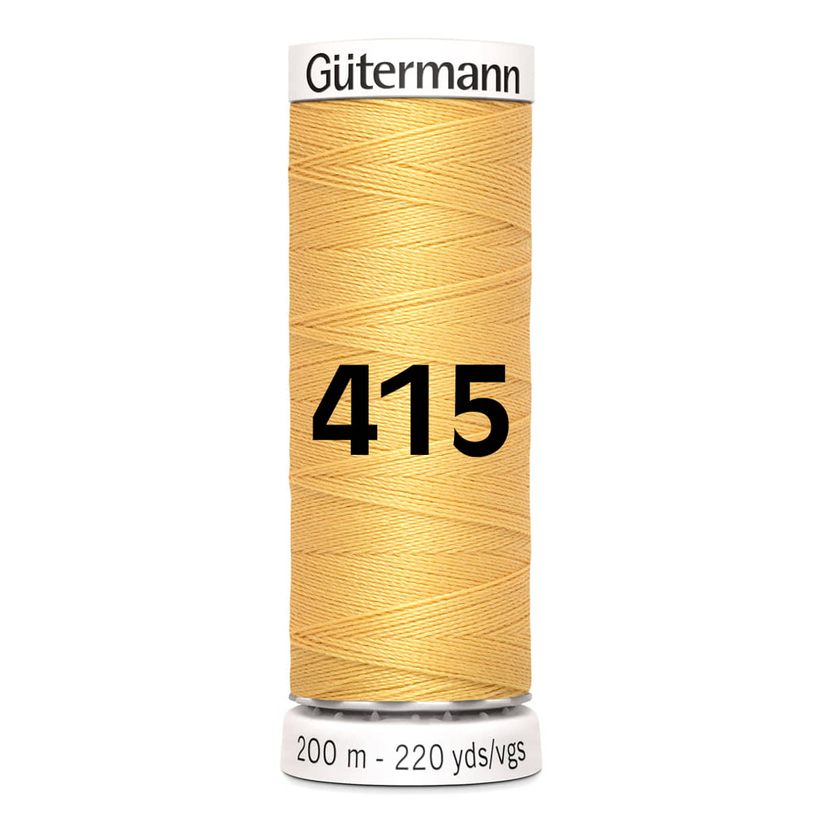 Gutermann garen | 200m | 415 licht goud naaigaren GM - 200 - 415 - LICHT - GOUD 4008015030766