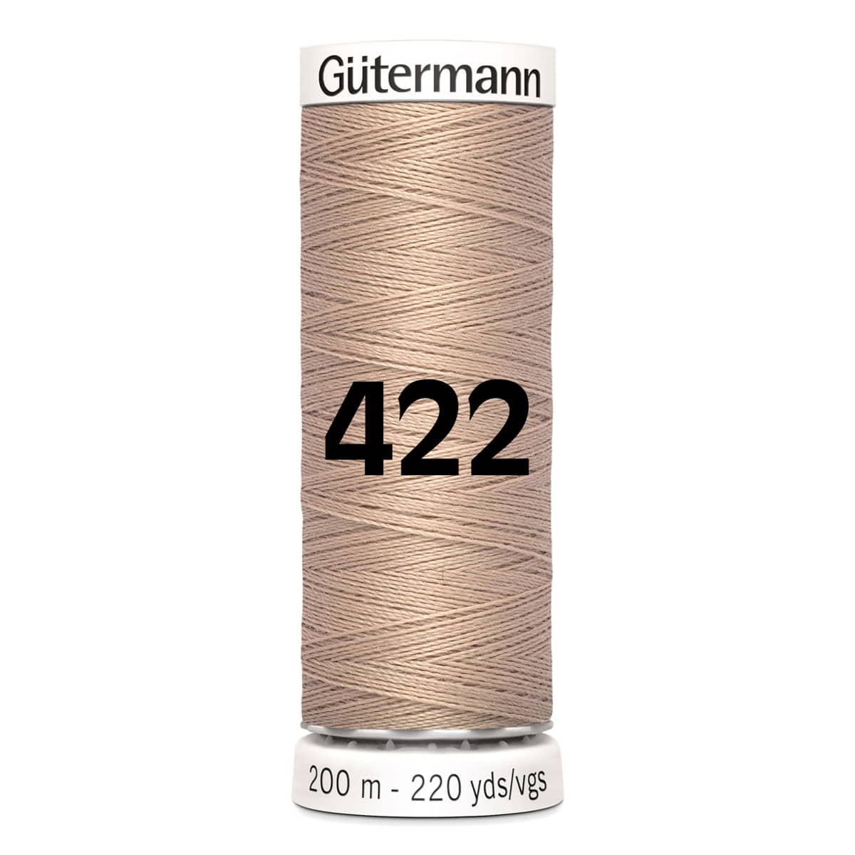 Gutermann garen | 200m | 422 lichtbeige naaigaren GM - 200 - 422 - LICHTBEIGE 4008015030841