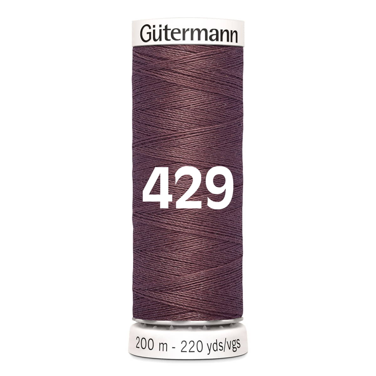 Gütermann garen | 200m | 429 paars bordeaux naaigaren GM - 200 - 429 - PAARS - BORDEAUX 4008015030902