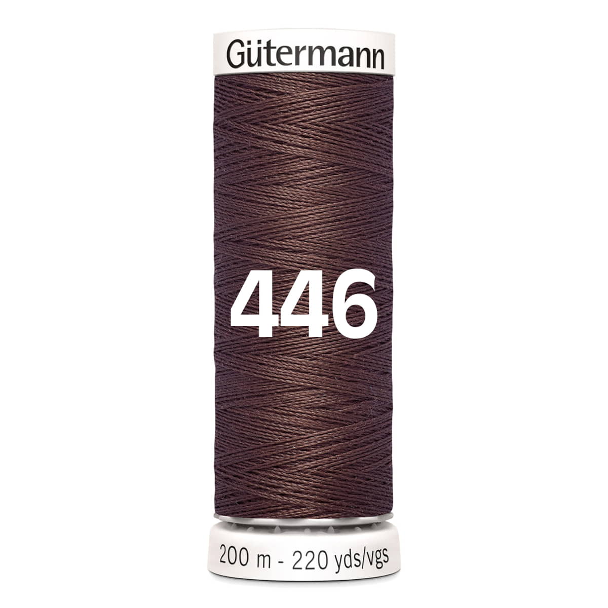 Gutermann garen | 200m | 446 almond bruin naaigaren GM - 200 - 446 - ALMOND - BRUIN 4008015031046