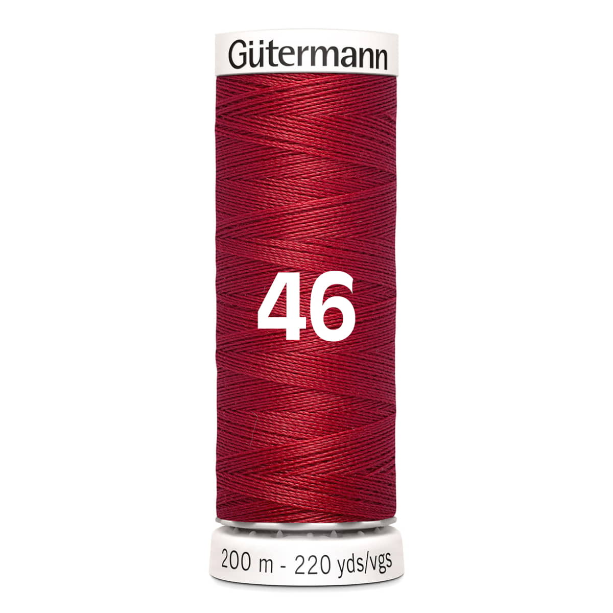 Gutermann garen | 200m | 46 donker rood naaigaren GM - 200 - 46 - DONKER - ROOD 4008015026769