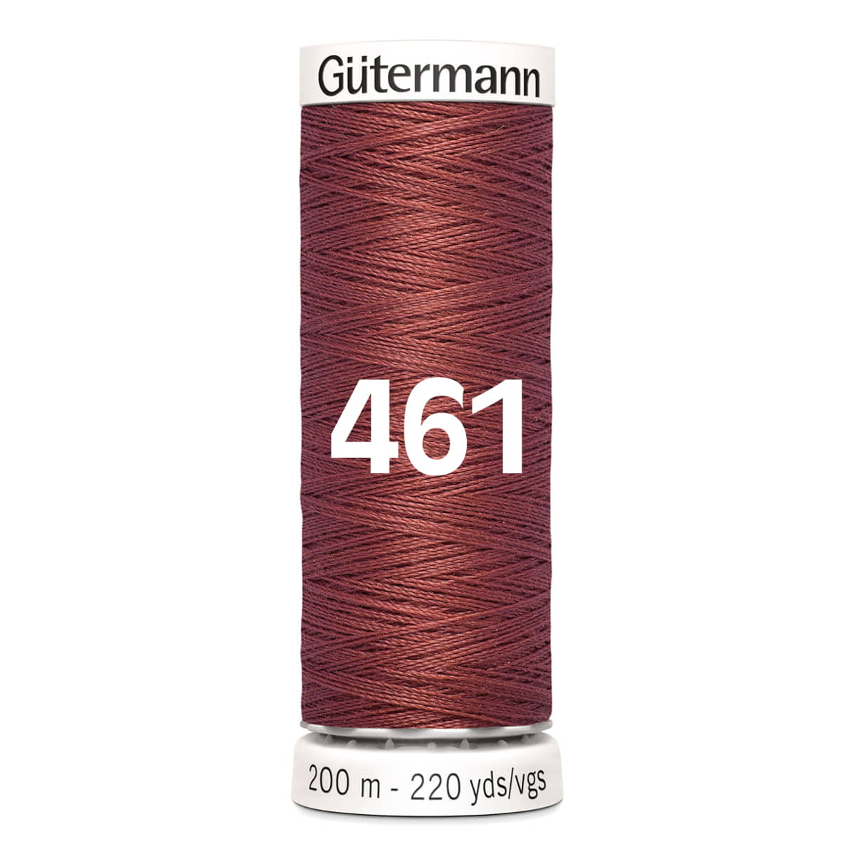 Gutermann garen | 200m | 461 bruin bordeaux naaigaren GM - 200 - 461 - BRUIN - BORDEAUX 4008015031183