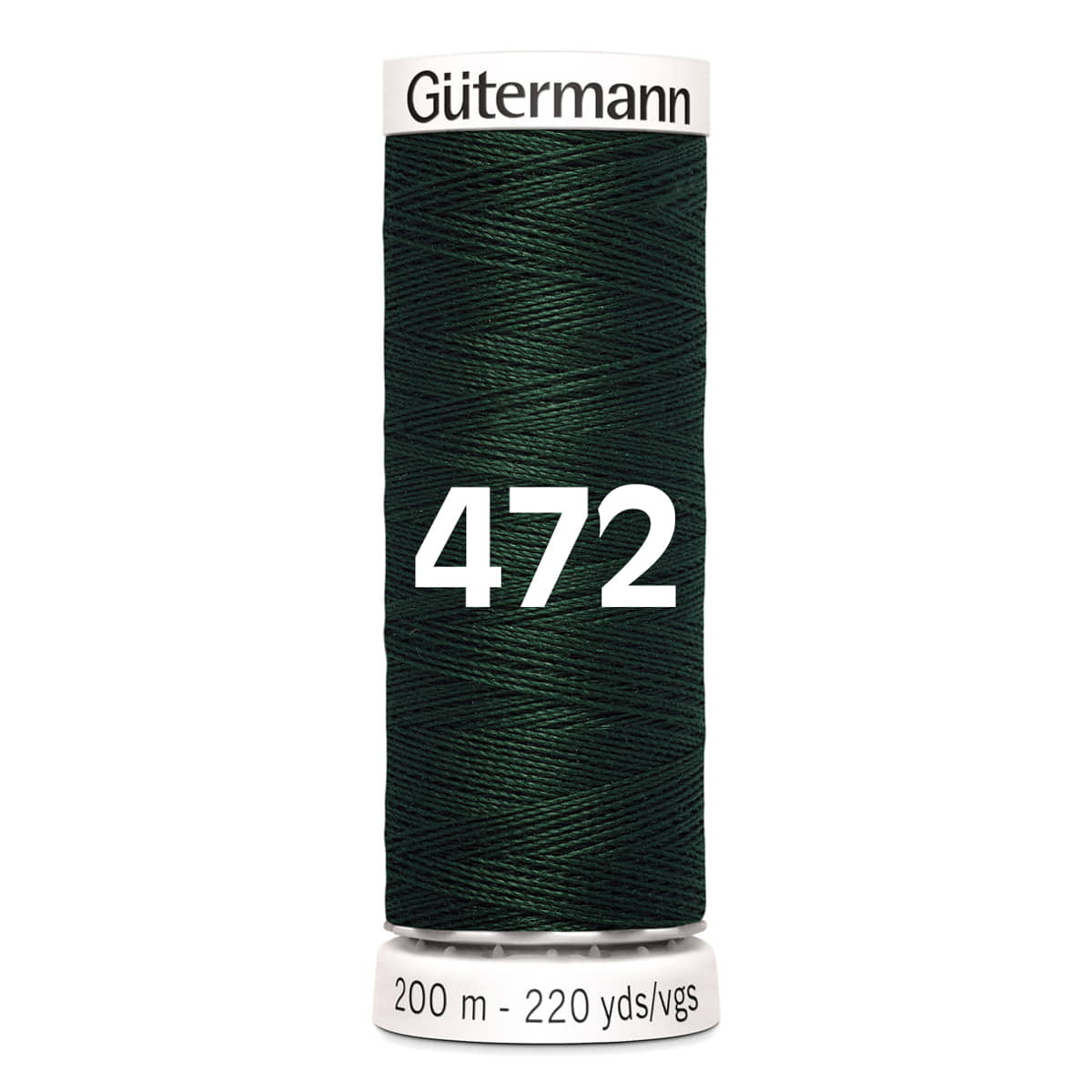 Gutermann garen | 200m | 472 donkergroen naaigaren GM - 200 - 472 - DONKERGROEN 4008015031268