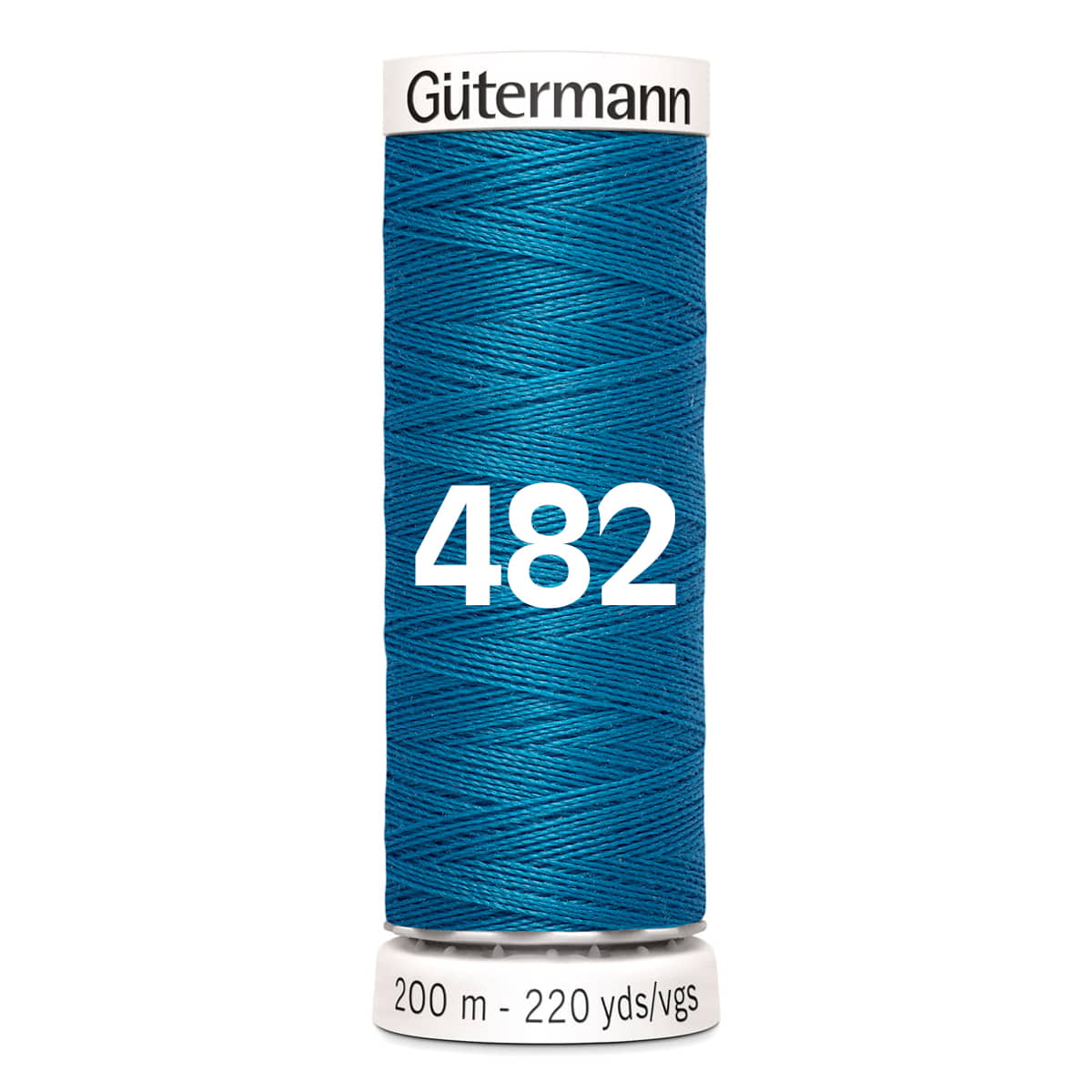 Gutermann garen | 200m | 482 licht petrol naaigaren GM - 200 - 482 - LICHT - PETROL 4008015031381