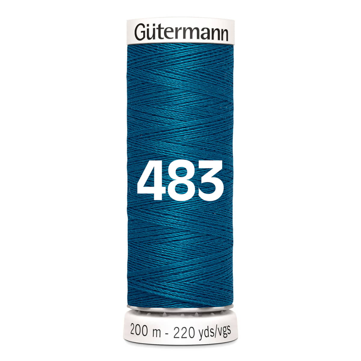 Gutermann garen | 200m | 483 licht petrol naaigaren GM - 200 - 483 - LICHT - PETROL 4008015031404