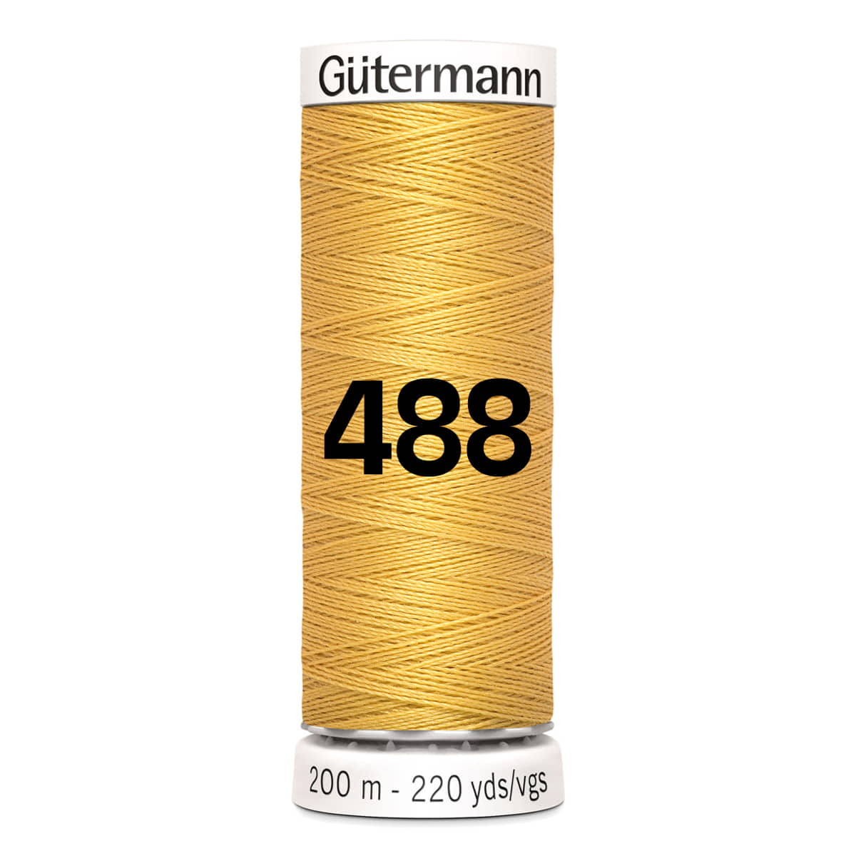 Gutermann garen | 200m | 488 licht goud naaigaren GM - 200 - 488 - LICHT - GOUD 4008015031466