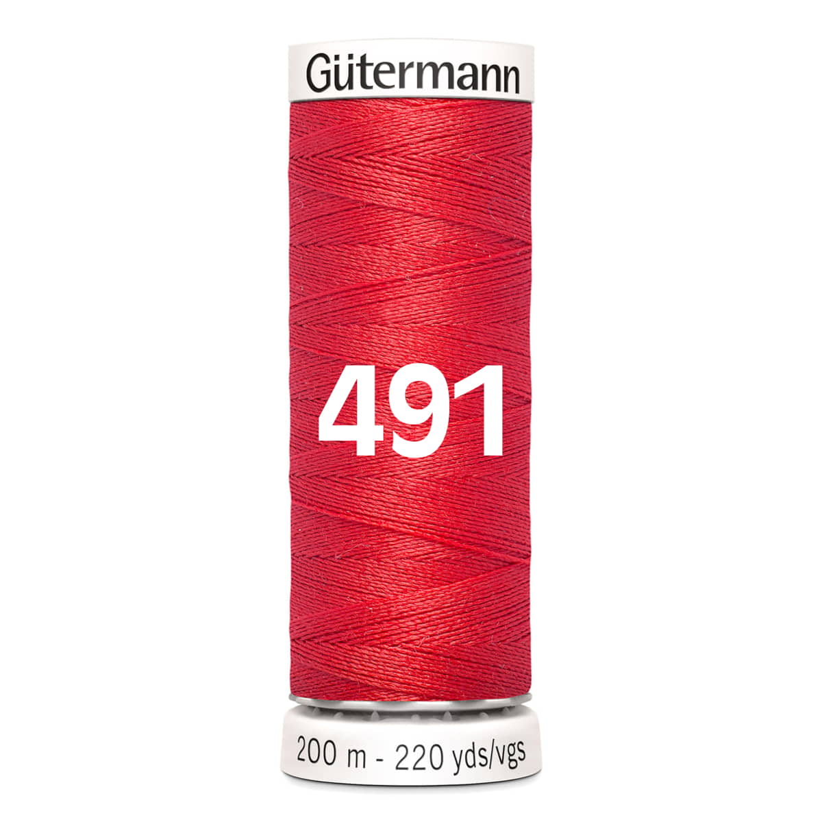 Gutermann garen | 200m | 491 rood naaigaren GM - 200 - 491 - ROOD 4008015031480