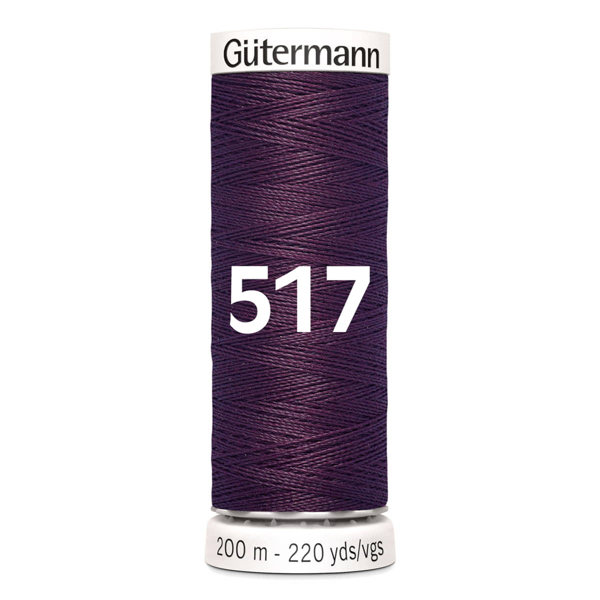 Gutermann garen | 200m | 517 purperviolet naaigaren GM - 200 - 517 - PURPEVRIOLET 4008015031640