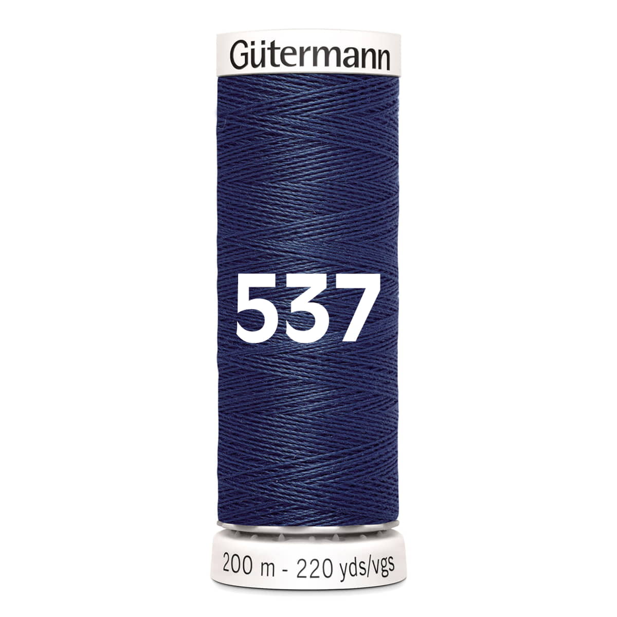 Gutermann garen | 200m | 537 donker denim naaigaren GM - 200 - 537 - DONKER - DENIM 4008015031749