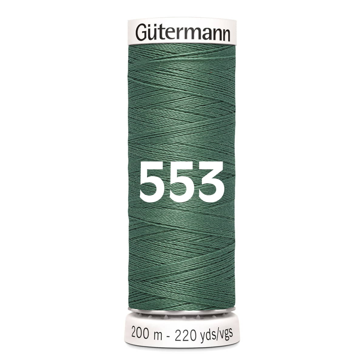 Gutermann garen | 200m | 553 jade groen naaigaren GM - 200 - 553 - JADE - GROEN 4008015031824