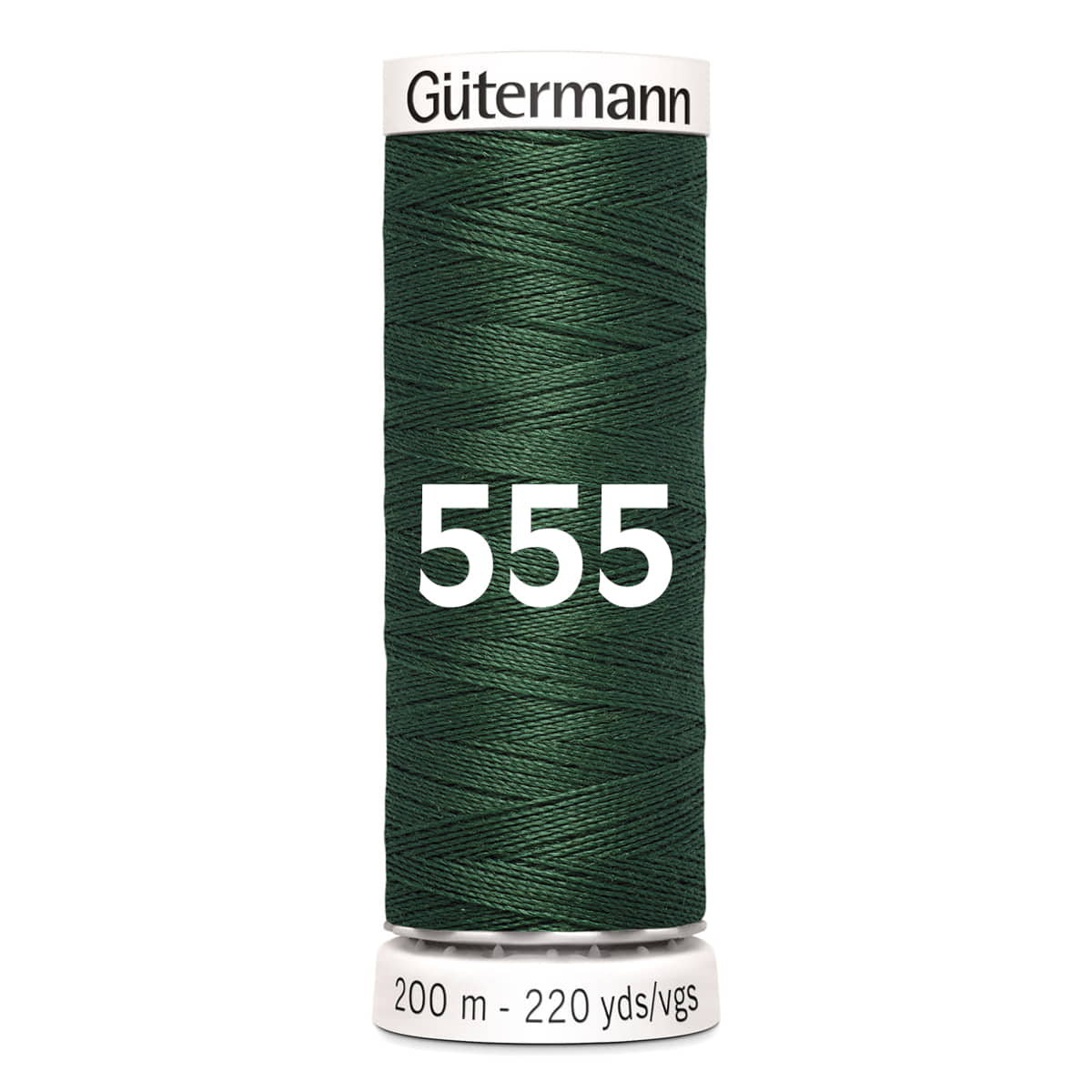 Gutermann garen | 200m | 555 donkergroen naaigaren GM - 200 - 555 - DONKERGROEN 4008015031848