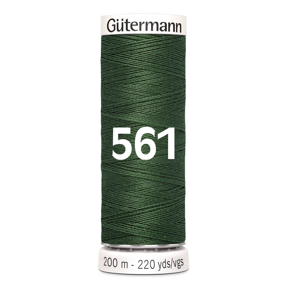 Gutermann garen | 200m | 561 legergroen naaigaren GM - 200 - 561 - LEGERGROEN 4008015031886