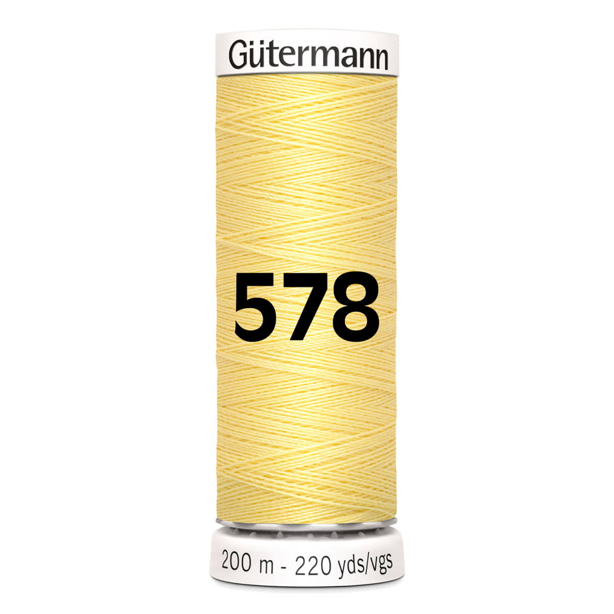 Gutermann garen | 200m | 578 lichtgeel naaigaren GM - 200 - 578 - LICHTGEEL 4008015031985