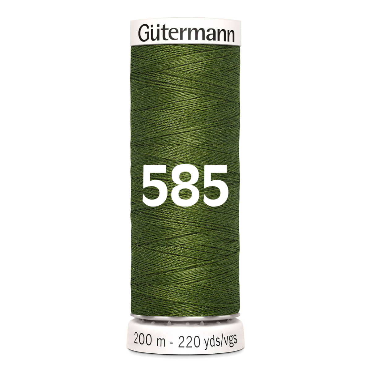 Gutermann garen | 200m | 585 legergroen naaigaren GM - 200 - 585 - LEGERGROEN 4008015032067