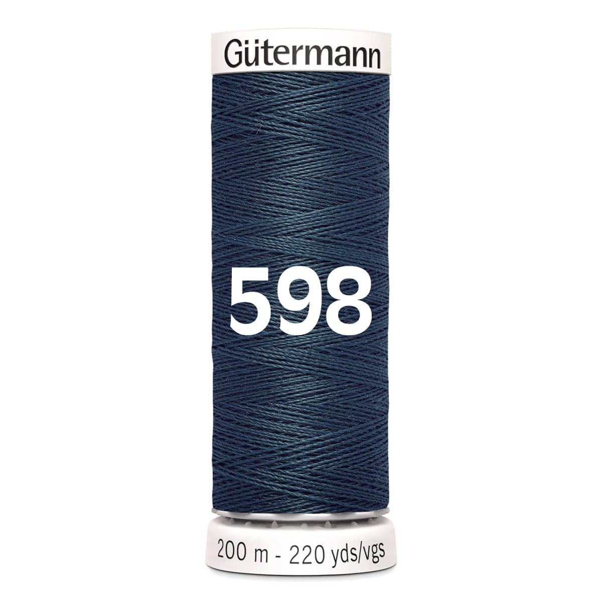 Gutermann garen | 200m | 598 blauw naaigaren GM - 200 - 598 - BLAUW 4008015032241