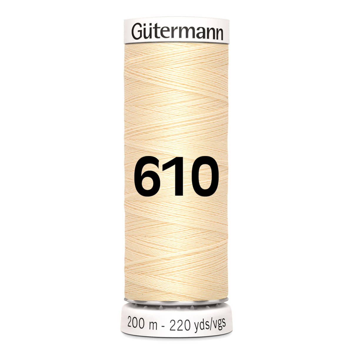 Gutermann garen | 200m | 610 lichtgeel naaigaren GM - 200 - 610 - LICHTGEEL 4008015032302