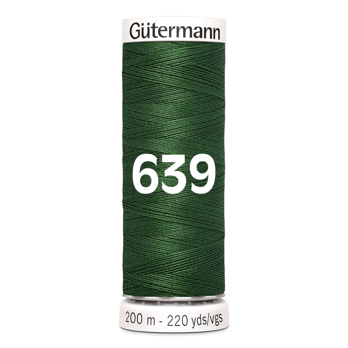 Gutermann garen | 200m | 639 donkergroen naaigaren GM - 200 - 639 - DONKERGROEN 4008015032562