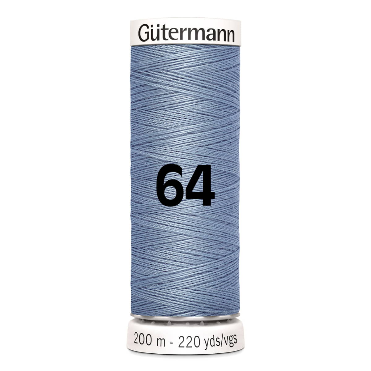 Gutermann garen | 200m | 64 licht denim naaigaren GM - 200 - 64 - LICHT - DENIM 4008015026868