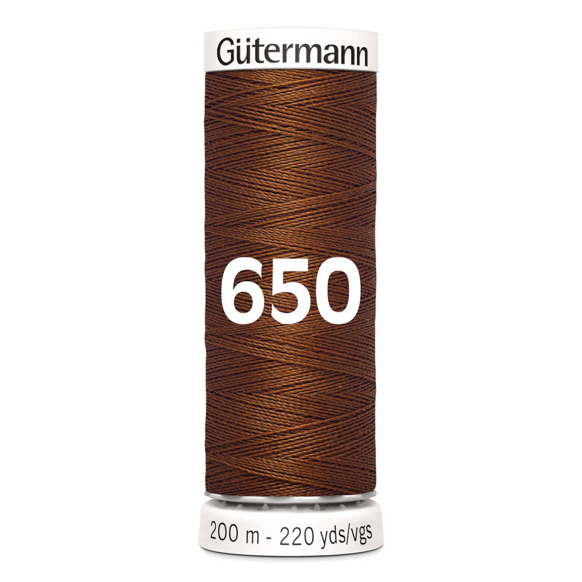 Gutermann garen | 200m | 650 bruin naaigaren GM - 200 - 650 - BRUIN 4008015032623